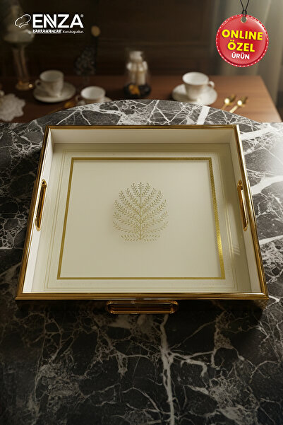 Enza Narin Tea Coffee Breakfast and Presentation Tray 36 cm