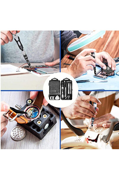 OEM Precision screwdriver set, 115 pieces, For computer/watch/phone, Gray