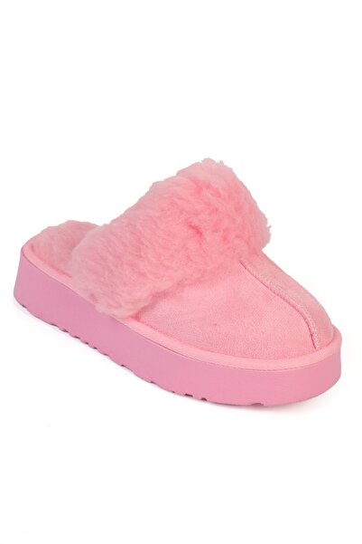 Capone Outfitters Papuci pentru femei Florri Furry cu vârf închis