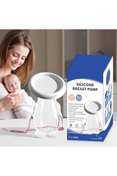 Generic مضخة الثدي اليدوية العالمية المصنوعة من السيليكون مع شفط قابل للتعديل، مع حزام وغطاء غبار 150 مل