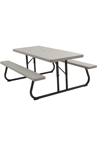 LifeTime Folding Picnic Table, 72 Inch Length