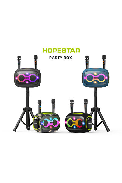 Generic 120W Partybox Outdoor Waterproof Wireless Bluetooth Speaker USB TF Home Theater Karaoke Bas