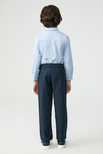 Nebbati Boy Navy Blue Trousers