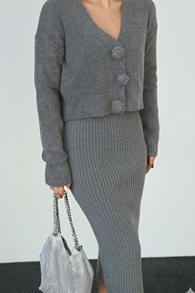 cemo Women's Knitted Short Cardigan Sweater