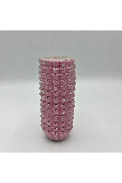 ticariks Pembe beyaz puantiyeli mini Cupcake çap:2cm 100lü