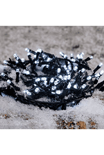 DacEnergy Christmas installation, 17.9 meters, 180 white LEDs, cold light, 0.36W, 8-way controller...