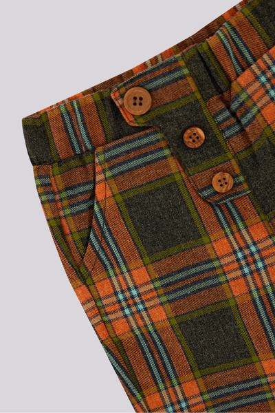 Layette Baby Boy Plaid Trousers