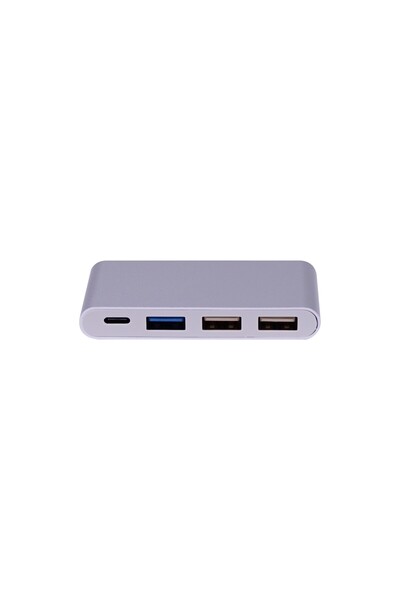 KOMA USB-C 4in1 hub, multiport, 2x USB-A 2.0, 1x USB-A 3.0, 1x USB-C