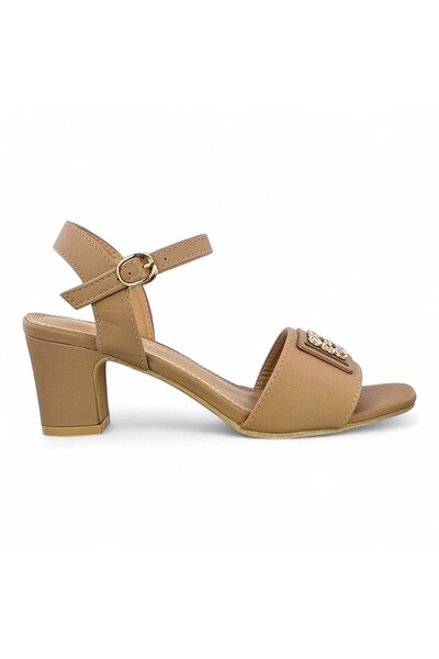 Sunrise Ankle Strap Sandal With Block Heel