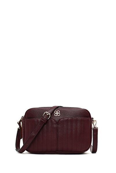 Derimod Women's Burgundy Long Strap Crossbody Bag 25Abd250918