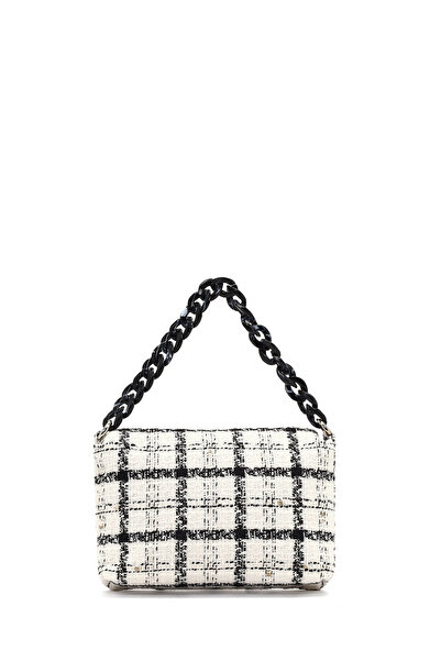 Derimod Γυναικεία τσάντα χιαστί με μοτίβο από ύφασμα με μακρύ λουράκι 25SBD23726F