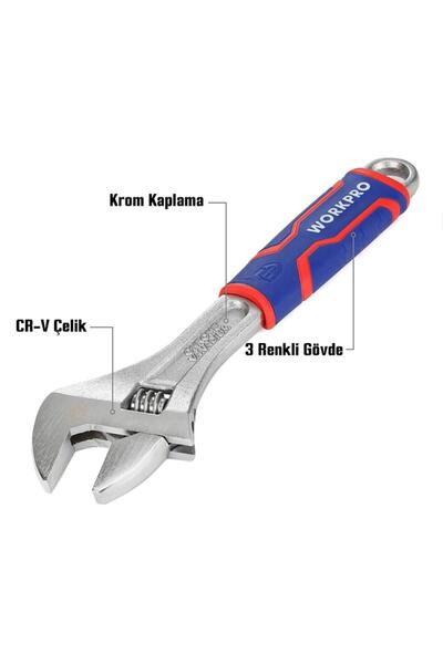 Workpro Wp272012 250mm Cr-V Professional Ratchet Wrench