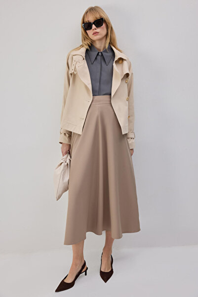 Touché Privé High Waist Piece Skirt