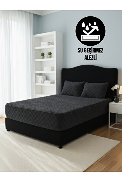 Akbal Home Welsoft Yatak Koruyucu Çift Kişilik Dolly Desen (ALEZLİ)