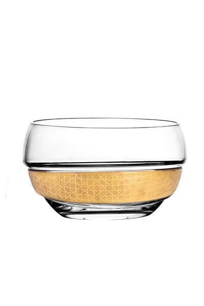 Dimlaj Cordoba Glass Vase CB/1-Gold