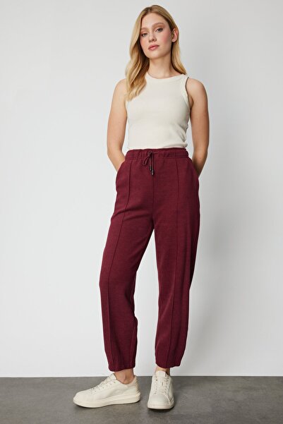 ON Textured Pants with Stitched Cuffs