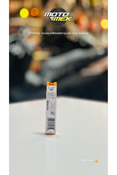 Motomek ARORA Cappucino 50 C7HSA Buji – Scooter & Motosiklet Uyumlu – Güçlü A...