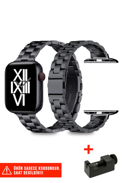 Nezih Case Slim Metal Band Compatible with Apple Watch Series 2/3/4/5/6/7/8/9/Se 38mm 40mm 41mm and Series 10/11 42mm