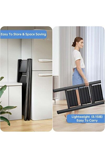 Taimi High Quality Aluminum Ladder With Three Steps Lightweight And Durable Foldable For Easy Storage