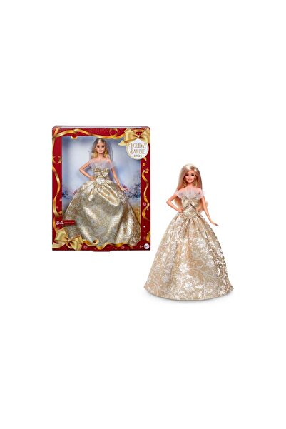 mattel Barbie 2025 Mutlu Yıllar Bebeği - Sarışın JBH95