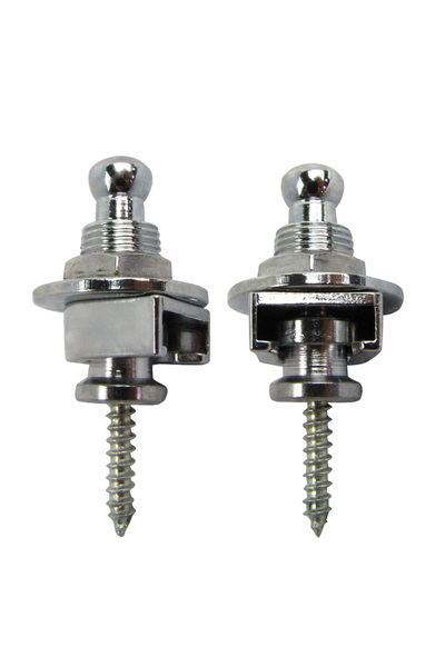 Choice FLEOR Pair of Electric Guitar Strap Locks Skidproof Round Head Straplo...