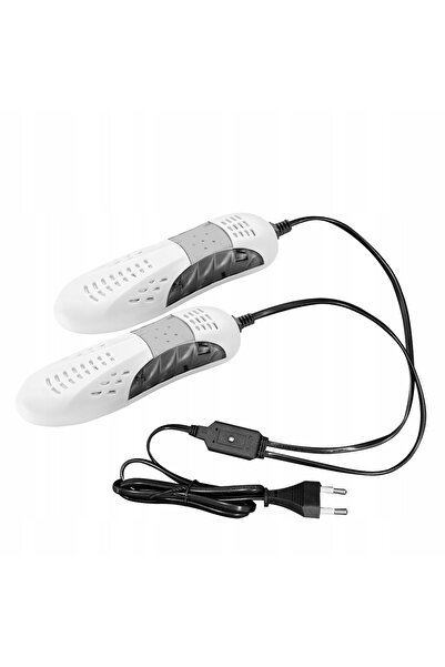 zola Electric shoe dryer, 20W, universal size, 16 x 5.5 x 3 cm, white/gray