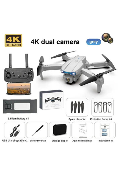 Choice E99 4K white double box Professional Mini Drone E99 HD 4k Camera Foldable WIFI FPV RC Aerial Photogr