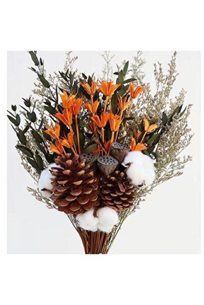 NKX Dried Flower Bouquet Living Room Decoration Ornaments Real Flowers Natura...