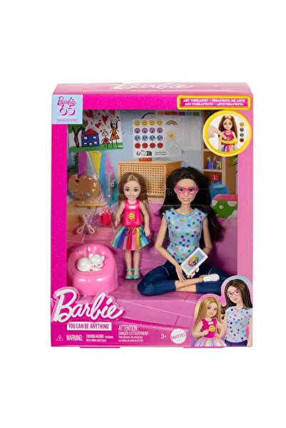 mattel Barbie ve Chelsea Sanat Atölyesi Oyun Seti HRG48