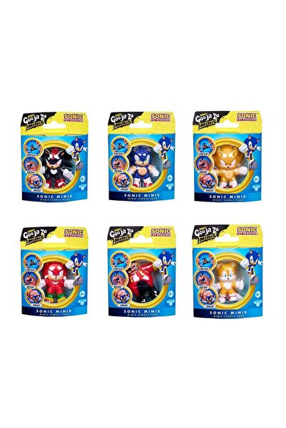 GP Goojitzu Sonic Mini Figürler Tekli S3 08267 GJN07000