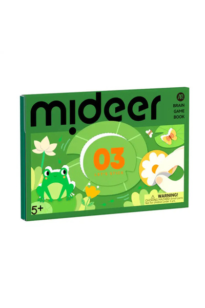 Mideer كتاب ألعاب تنمية الذكاء LetS Stick المستوى الثالث Md3371