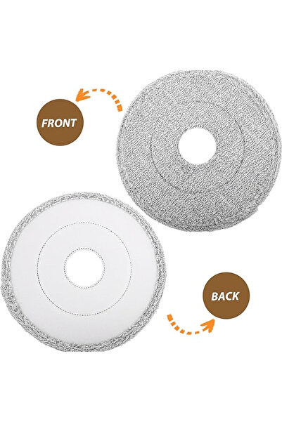 HayaBazaar Spin Mop with Bucket,360 Rotary Squeeze Mop with 4 Microfiber Cleaning Pads