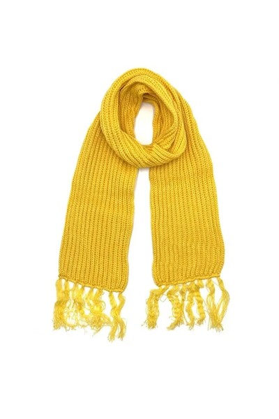 Notte Rossa Wool/Cotton Knitted Thessaloniki Knitwear Scarf Kaşkol 200cm