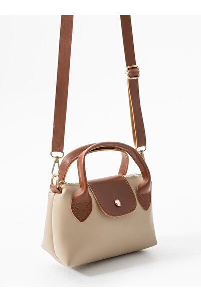 Judour Bags Τσάντα ώμου από μαλακό δέρμα MINK