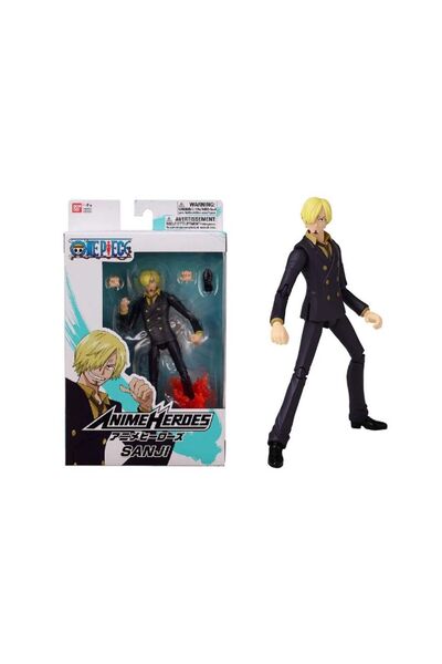 BANDAI One Piece 16 Cm Sanji Poz Verilebilir Figür 36933