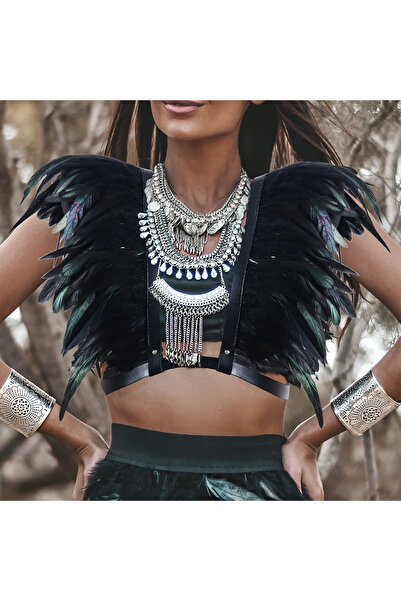 Choice One Size 1 Black Yard Natural Rooster Tail Feathers Boa Trim Chicken P...