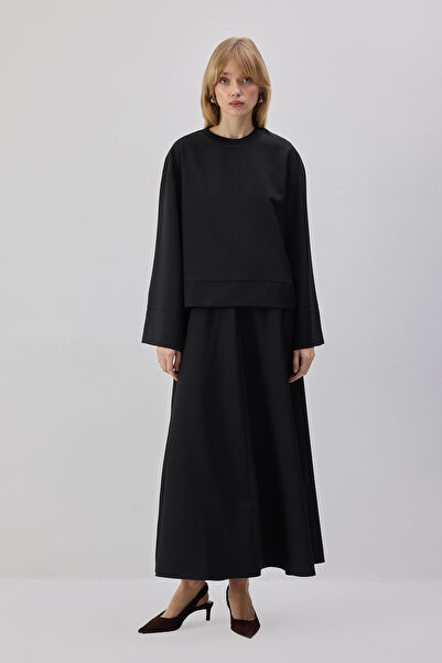 Touché Privé High Waist Piece Skirt