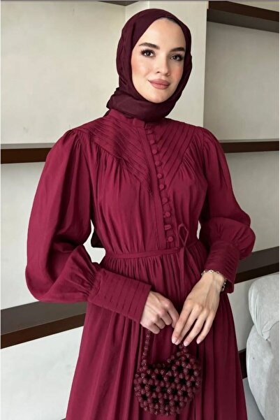 Thebomb فستان إنسى بريد بأزرار