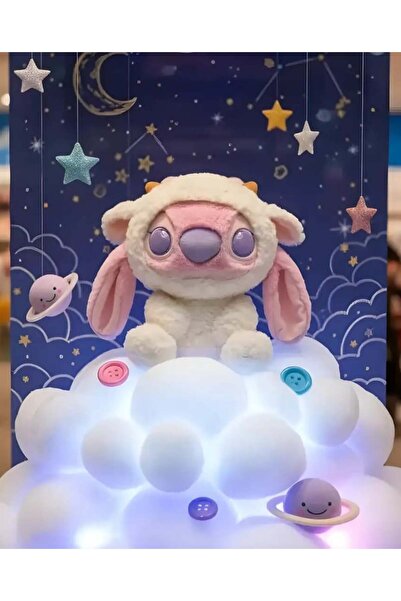 Disney Lilo & Stitch Lisanslı 28 cm Hayvan Kostümlü Peluş Oyuncak