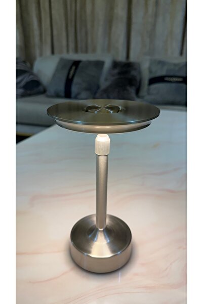Palaces The modern metal “Elegance” lamp – a portable light with a luxurious design