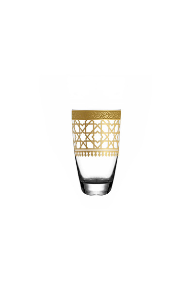Dimlaj Cordoba Crystal Tumbler Set CB/6-Gold