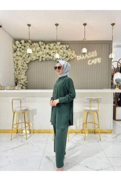 FUAT GÜRSEN Metal Button Detailed Trouser Suit