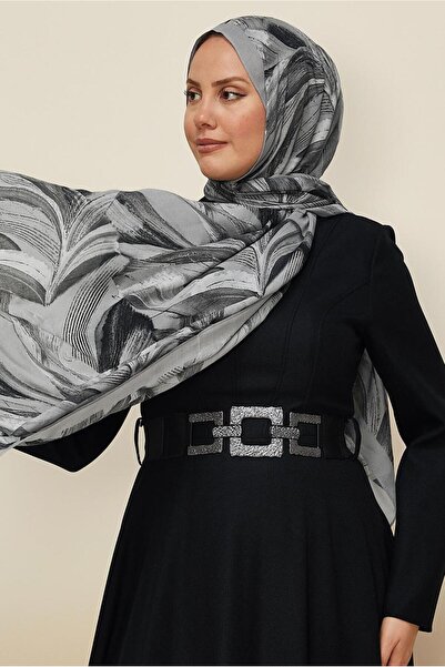 Alvina شال فيسكوز منقوش 8604