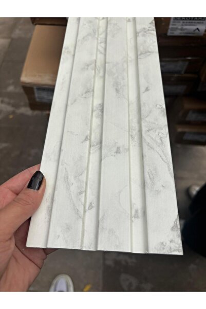 DECOTARZ POLİMER LAMBİRİ DUMAN BEYAZ 12*140 CM