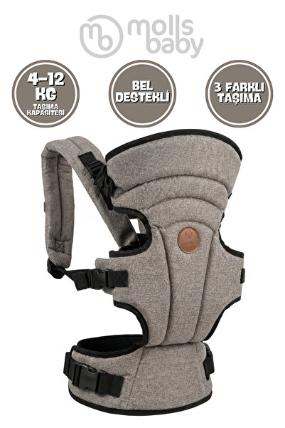 Molls Baby Premium Bel Destekli Kanguru 4-12 KG BABY CARRIER