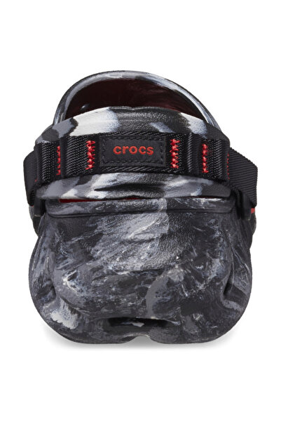 Crocs Clogs Classic Echo Marbled Clog 37-38 EU - M5/W7 US Black - Black/Flame