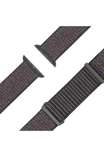 lnkoo Bandz Apple Watch Nylon Strap 'Classic' (Mixed Black)