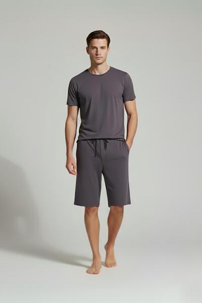 Artış Ανδρικό κοντό ελαστικό σορτς ελαστικό ύφασμα με τσέπες