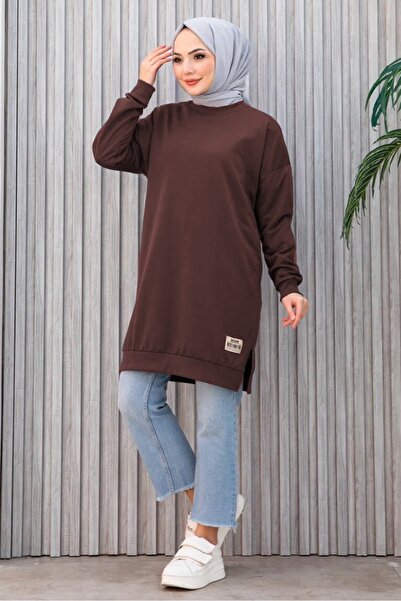 Bestenur Coat of Arms Slit Detail Tunic 1657 - Brown