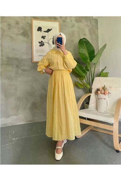 Thebomb Yildiz Skirted Top-And-Bottom Two-Piece Set